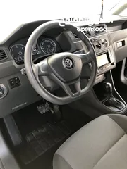  14 V W caddy automatic  جولف كادي ديزل لون اسود بحال الوكاله