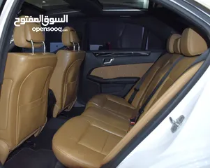  6 Mercedes Benz E300 ( 2013 Model ) in White Color GCC Specs