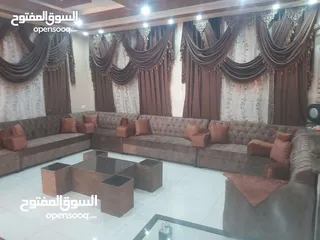  28 جلسات الخليجية بحدث الموديلات 17 مقعد مع طقم طربيزاط ومراكي