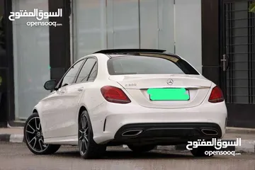  3 Mercedes C200 2019 Amg kit mild hybrid Night Package وارد الوكالة غرغورية