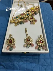  7 Original silver and kundan sets