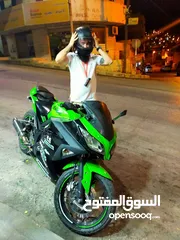  7 كواساكي نينجا 300 cc  موديل 2017