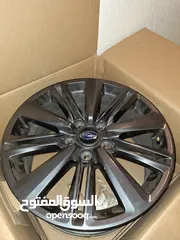  2 4x Used (17x8 inch) Wheel (5X114.3 mm) Bolt Pattern 2016 Subaru WRX