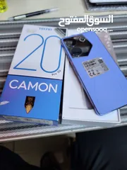  5 مستعمل اخو الجديد Kamon 20 pro 5G رام 16 جيجا 256 أغراضة والكرتونه الأصلية متوفر توصيل
