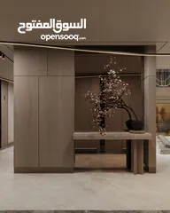  7 شقه فاخره استوديو طابق ارضي مساحه 98 متر / عبدون بجانب تاج مول