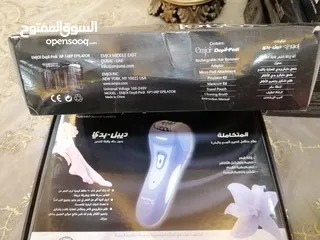  7 اله ازالة الشعر النسائية امجوي منتج اصلي تعمل بالشحن والسلك متعدد الوظائف