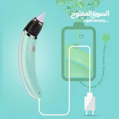  7 شفاط انف و اذن شحن كهربائي آمن وصحي منظف الانف و الاذن شفط الاوساخ