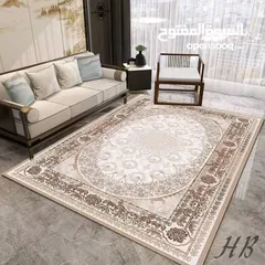  9 سجاد شتوي حفر فرو الأرنب ثقيل غير قابل للانزلاق  فخامة ناعمة بتكمّل شتاءك