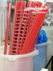  3 رفوف سوبر ماركت حديد لون ابيض للبيع