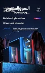  9 سماعات كمبيوتر جيمنغ  مضيئة مميزة  Aula Speaker N-189 Gaming RGB Lights OG