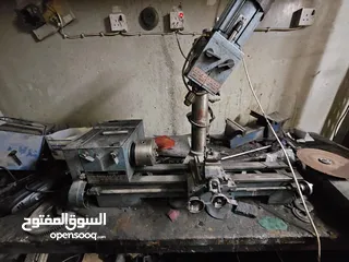  2 مخرطة معادن للبيع