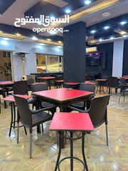  4 مقهى شعبي  للبيع مع جميع معداتو
