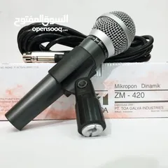  2 ZM-420 Dynamic Microphone