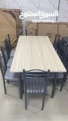  2 Dining Table Marble and Wood