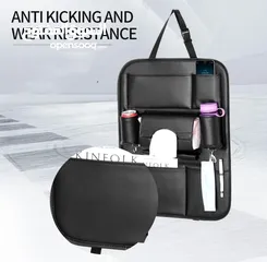  3 Felt Car Seat Storage Bag black