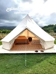  11 خيمة الجرس Bell tent والخيمة المغولية للبيع عدة قياسات