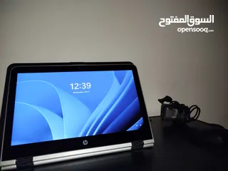  4 لابتوب hp لمس بتحول لتابلت بحالة ممتازة بسعر مغري جدا