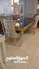  30 طاولات سفره فخمه مميزه مصنوعه من خشب زان والاتيه كفاله 3 سنوات