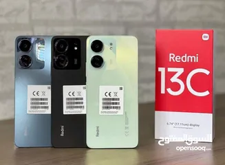  1 جهاز مستعمل ايام بالكرتونة شاومي 13C رام 16 جيجا 128 و 256 مكفول بالشركة متوفر توصيل
