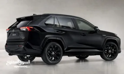  3 2023 إضافات كاملة مع فتحة سقف Toyota rav4  دفع رباعي