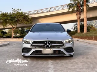  1 مرسيدس CLA 250 موديل 2021 بحالة ممتازة