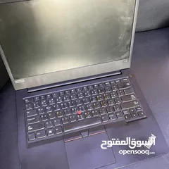  12 Laptop Lenovo thinkPad E480 model 20Kn لابتوب بينك باد E480 موديل 20Kn نسخة كرت الشاشة المنفصل RX550