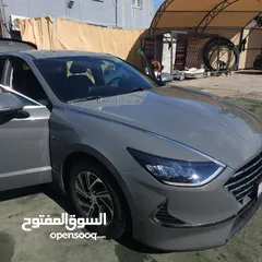  21 هيونداي سوناتا 2020 وارد كوريا بحالة ممتازة للبيع بدون جمرك او مجمركة