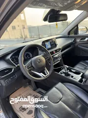  9 SANTA FE 2019/18 هونداي سنتافي 2019/18 فل إضافات عدا الفتحة  سعر حرق حرق كاش  طلاء اصلي بلكامل