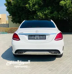  5 مرسيدس بنز C200 خليجي 2015 فل اوبشن