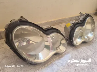  9 اضوية مرسيدس W203 , C200 بحاله جيده