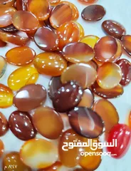  16 عقيق احجار كريمة