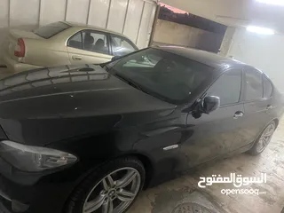  8 بي ام دبليو 528 بلاك ادشن مميزة 300 cc غير مجمركة  لاعفاء ضباط الجيش والاجهزة الامنيه  شبه وكاله