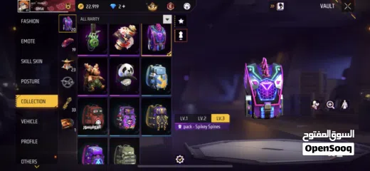  18 Free fire acc for sale-حساب فري فاير  للبيع ((يلي حاب يستفسر يشوف الوصف))