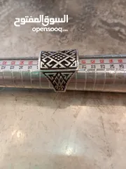  15 خواتم فضه شغل جميل جدا مطعم  بأحجار كريمة عقيق عظم لازوردي