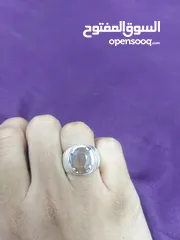  5 خاتم ياقوت أصفر سريلانكي طبيعي مع شهادة المختبر natural srilankan yellow sapphire