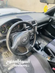  5 سوبارو امبريزا STI wrx  4*4 كل شي داخل ف الرخصه سياره صاروخ 300 حصان