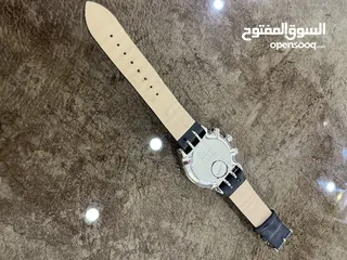  7 ساعة سواتش جلد خليك انيق مع الساعة الرجالية