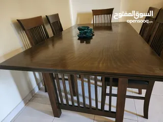  4 Wooden Dining Table