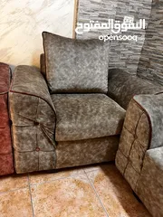  2 كرسي كنب منجد جديد