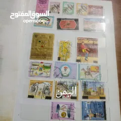  6 مجموعة طوابع مميزة جدا للبيع دفتر مرتب بعضها عمره اكثر من 100 عام وبسعر مميز جدا تابع الصور المرفقة
