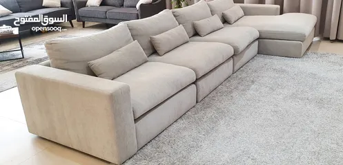  1 للبيع طقم كراسي جلوس من حول الامارات..استخدام ثلاث شهور فقط..شبه جديدة..sofa for sale same new