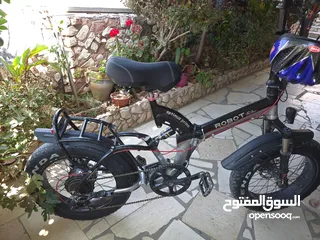  7 بسكليت كهربا مستعمل بحاله ممتازه للبيع بدون بطاريه