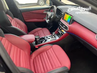  5 جيب MG EHS 2023 محرك 1600 هايبرد/plugin (( فرش جلد خمري مميز )) (( بمشي 48 كيلو علشحنه