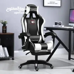  4 كرسي الجيمنج مع المساج الاصلي Black Star