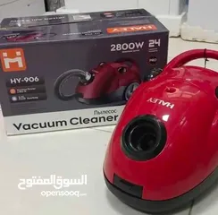  1 مكنسه كهربائيه بقوة شفط  2800w مكفوله سنه