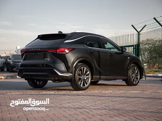  4 LEXUS RX350 F-SPORT 2024 ZERO KM CANADIAN SPEC وارد كندا تقبل التصدير للسعودية و جميع الدول