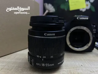  2 كاميرا Canon EOS 1200D مستعملة للبيع