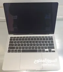  6 MacBook Air 2020 M1 Silver 8GB Ram 256GB SSD لابتوب ابل لون فضي