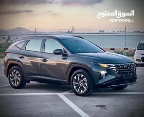  7 هونداي توسان/2022 فل الفل بدون فتحة سقف  2x4 ///240Hp بنزين + كهرباء  ( Haybrid) 1600cc