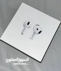  1 Apple AirPods 4 without noice cancellation   ابل ايربودز 4 جديد غير مستخدم brand new (not used)